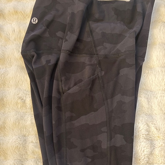 Wunder Train High-Rise Tight with Pockets 25" Camo - Picture 4 of 8